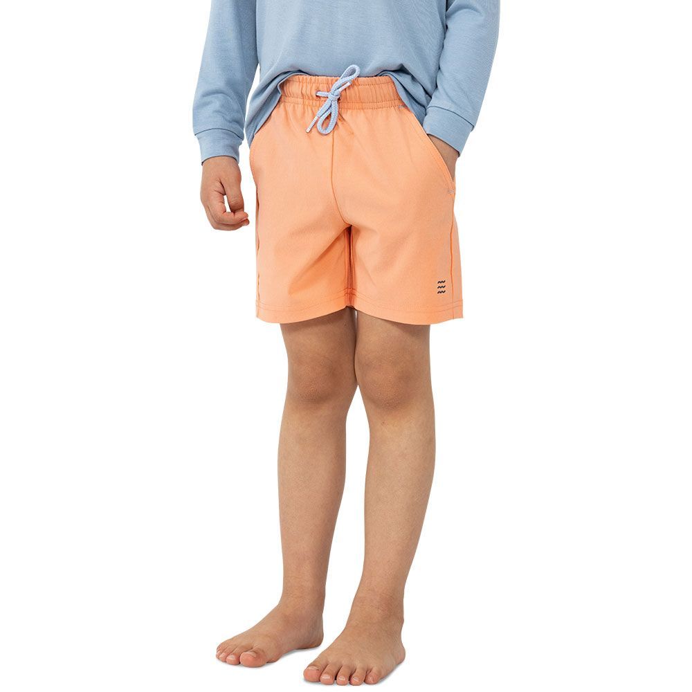 Boys Breeze Short - Orange Dusk, Size: MED (10/12)