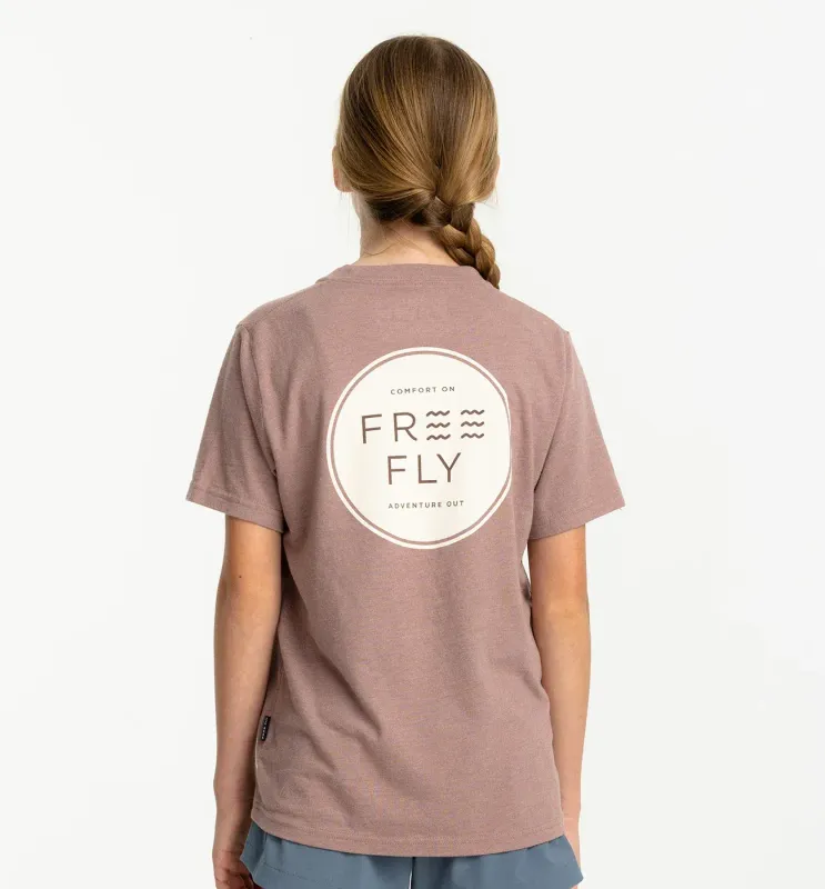 Boys Comfort On Pocket Tee - Heather Fig