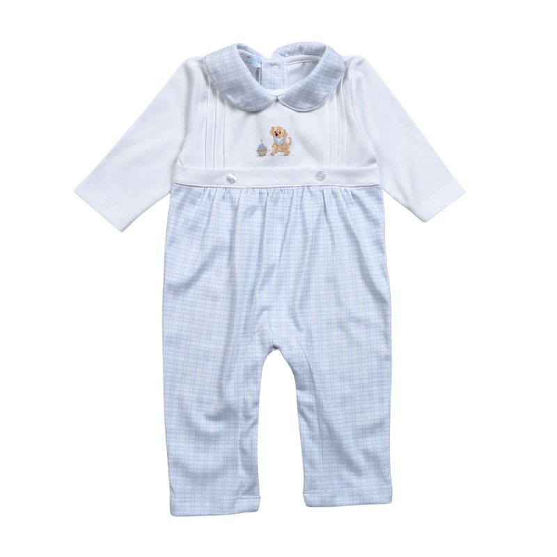 Blue Birthday Romper