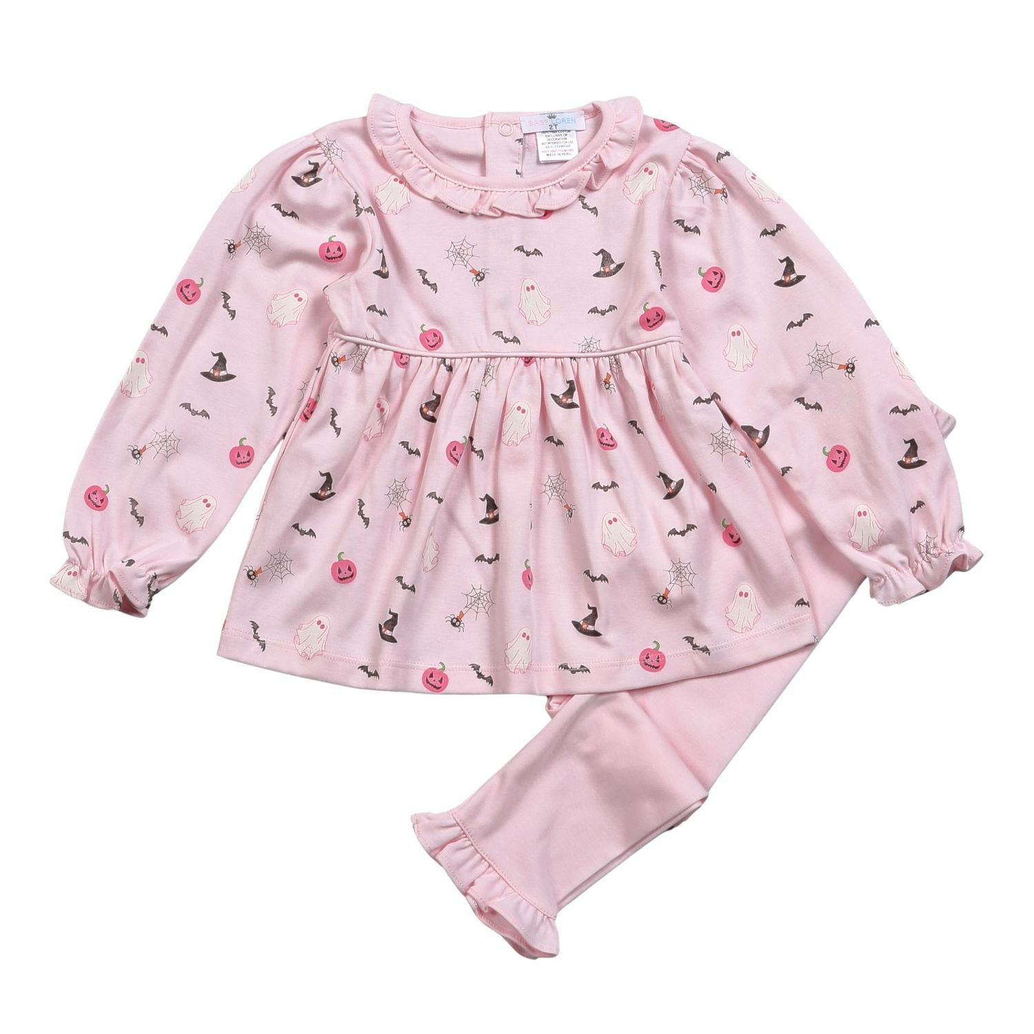Pink Halloween Pant Set