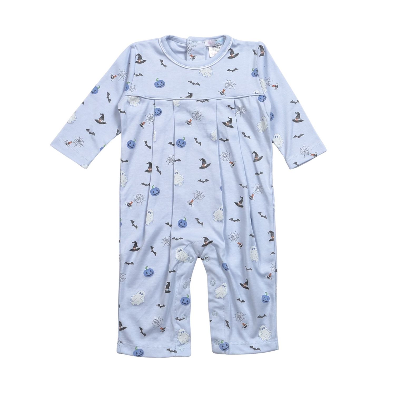 Blue Halloween Romper