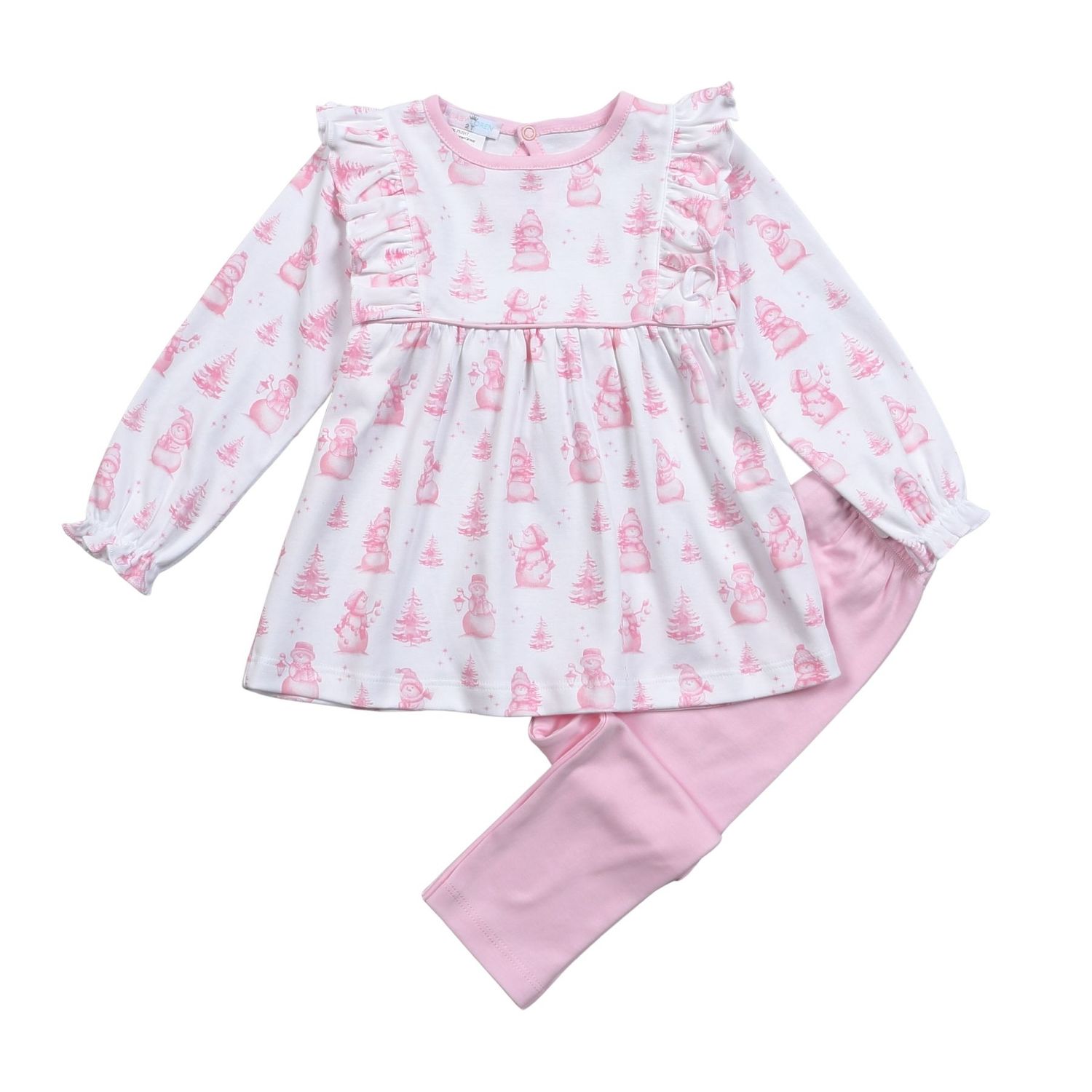 Snowman Pant Set