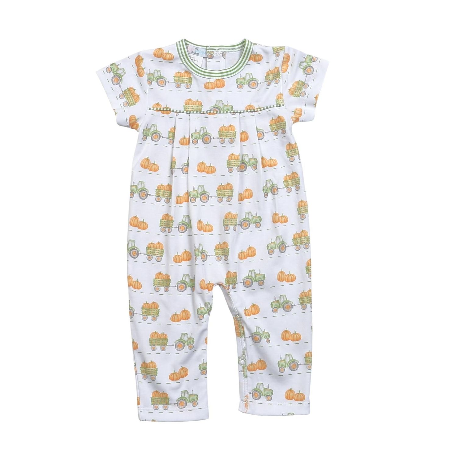 Pumpkins & Tractors Boy Romper