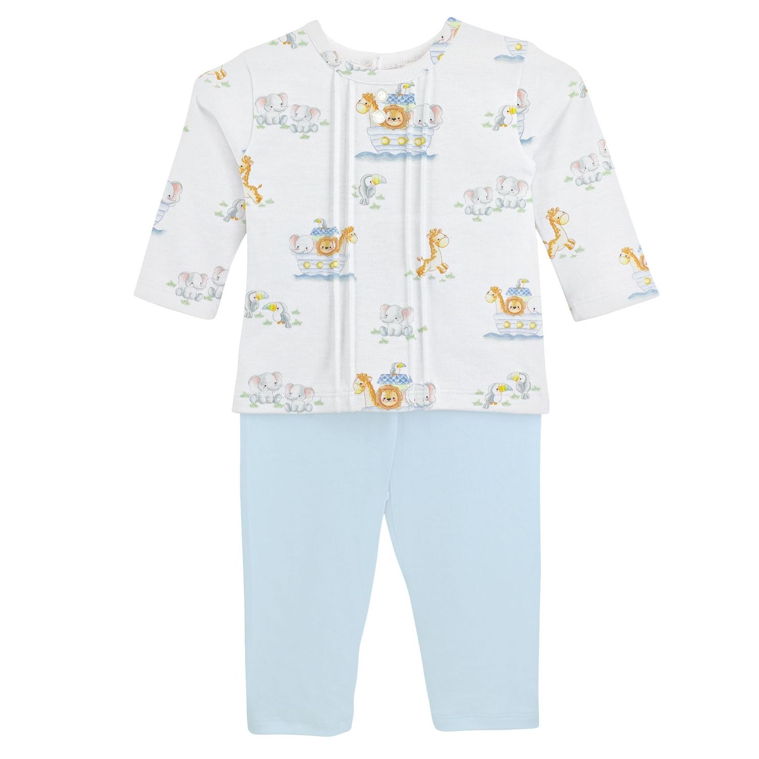 Noah's Ark Printed Tee & Pant Set