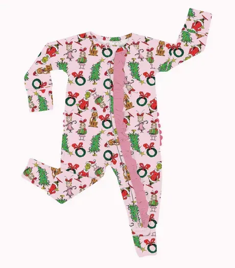 Jolly Who Ruffled Zippy Romper