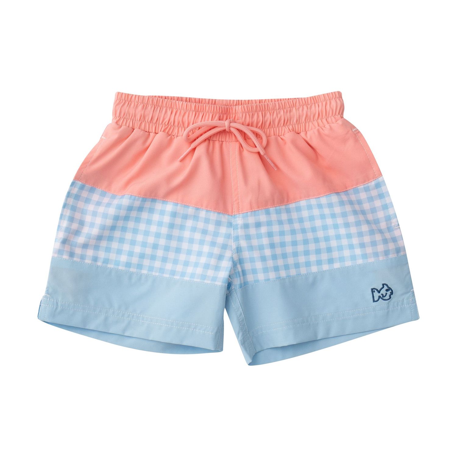 Boogie Board Swim Shorts - Flamingo Pink Colorblock