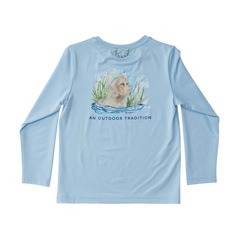 Pro Performance L/S Fishing T-shirt - Clear Sky Pro Performance L/S Fishing T-shirt - Clear Sky