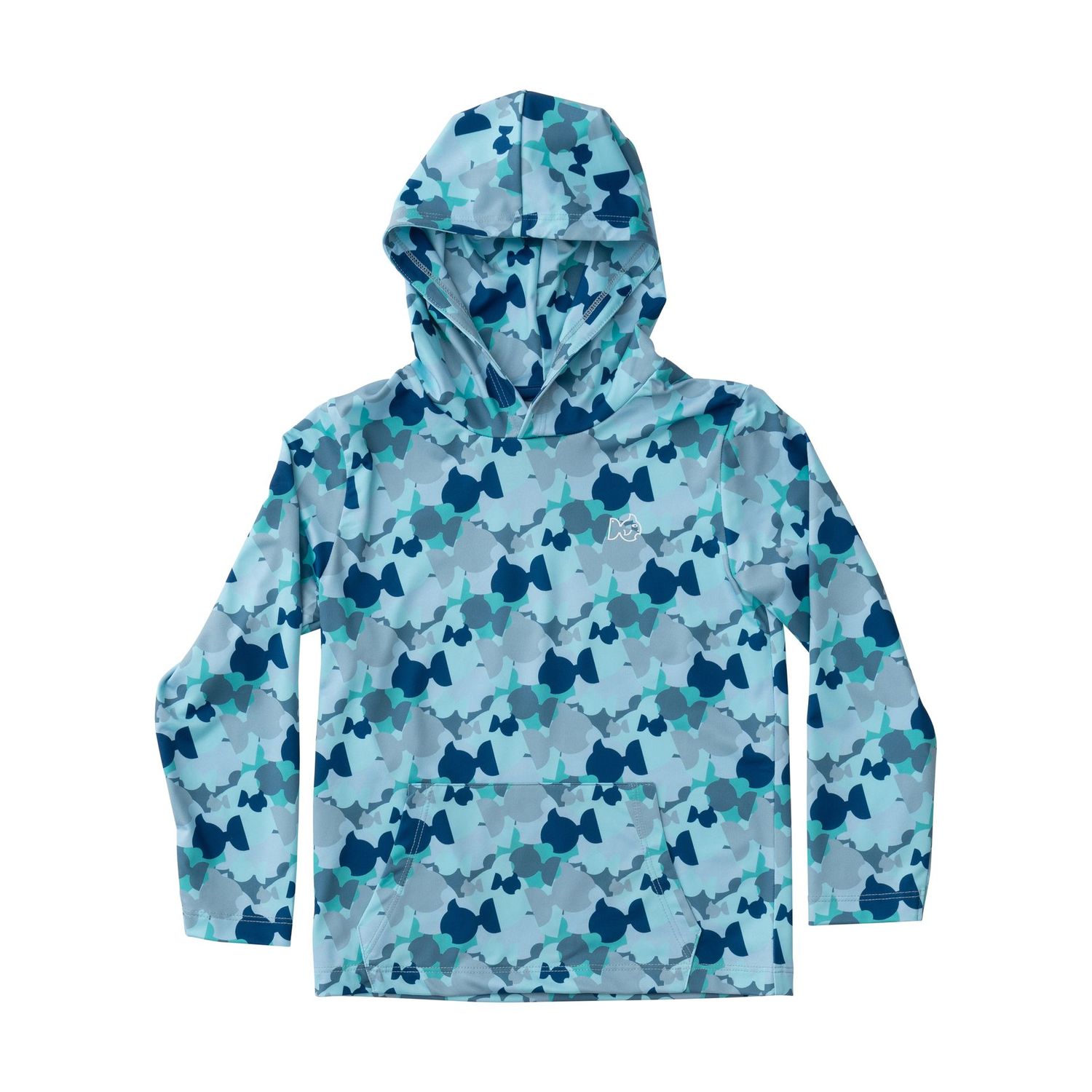 Pro Performance Hoodie Fishing T-shirt - Prodoh Fish Camo