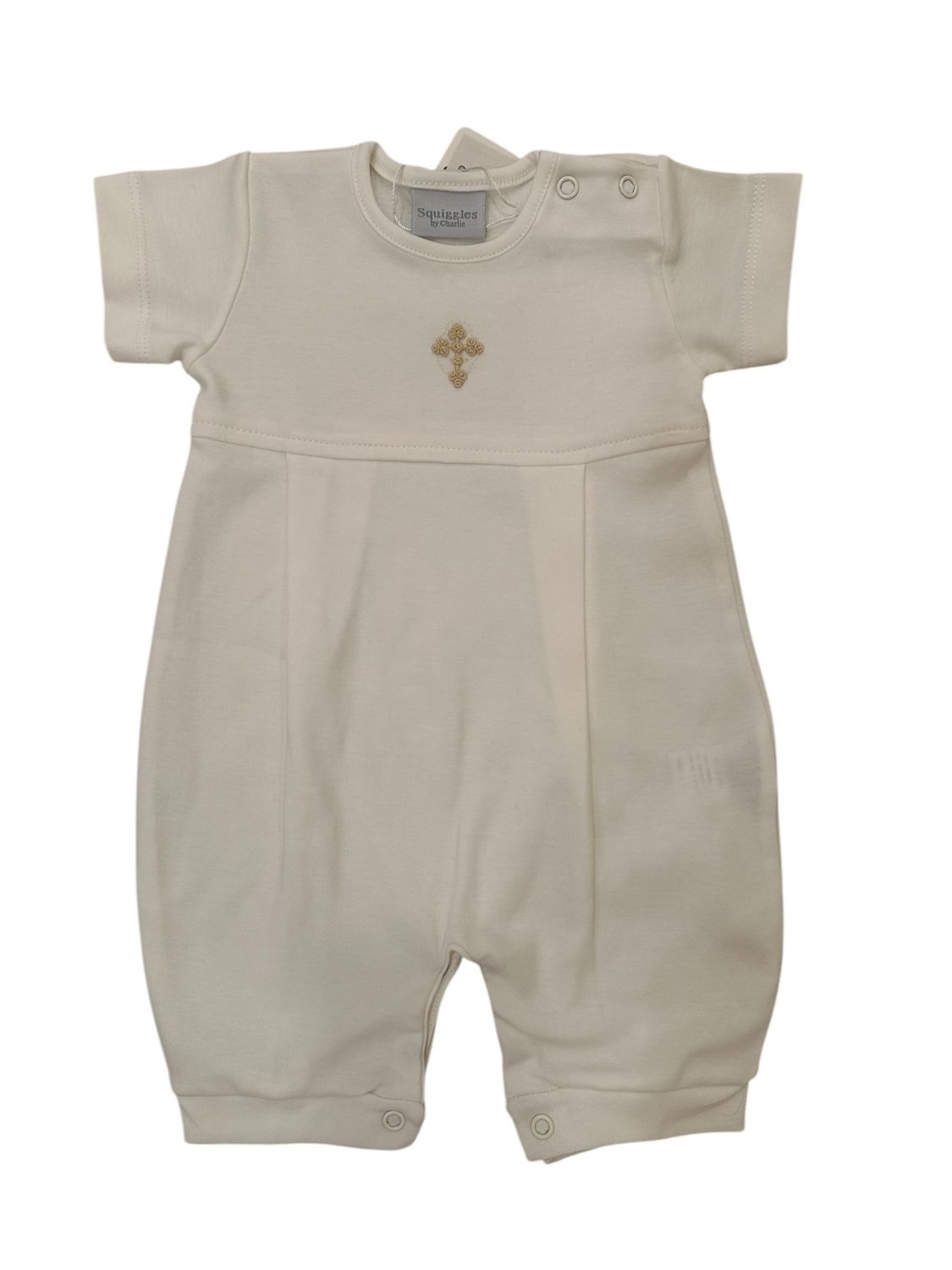 Latte Cross Romper
