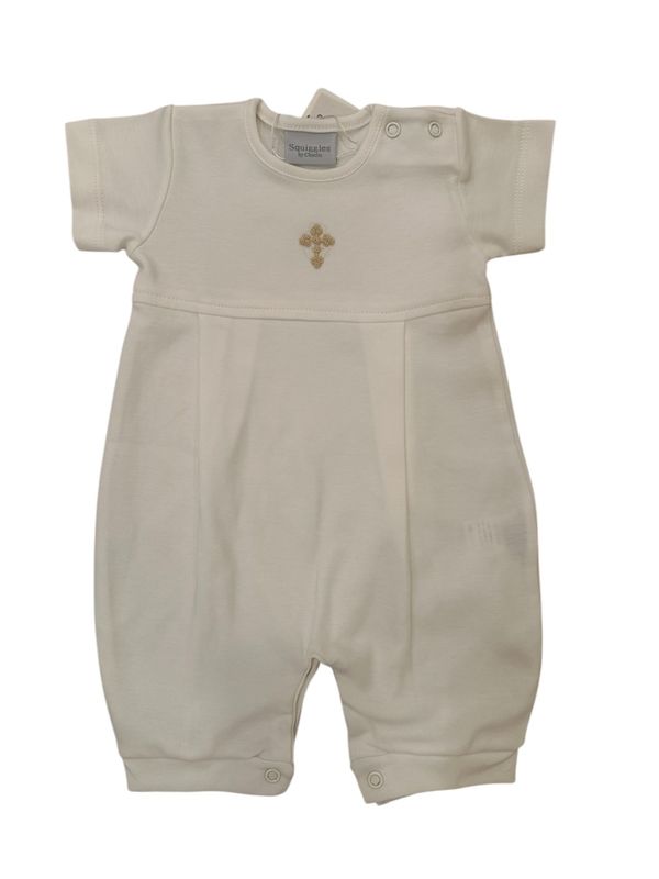 Latte Cross Romper