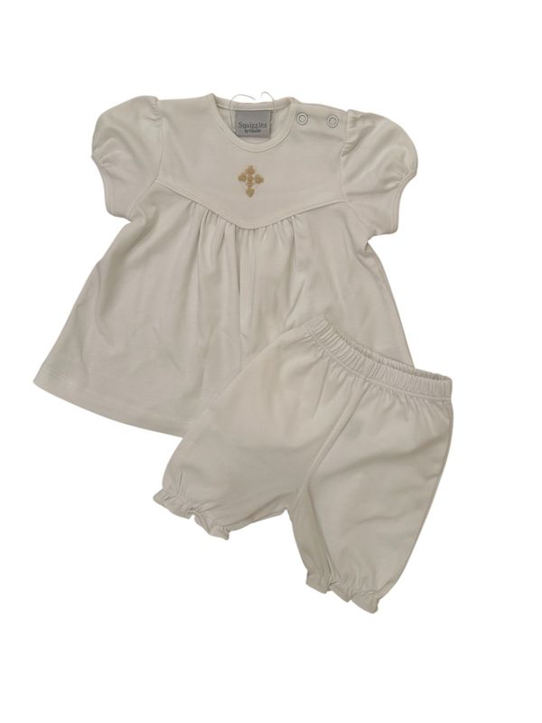 Latte Cross Dress With Bloomers