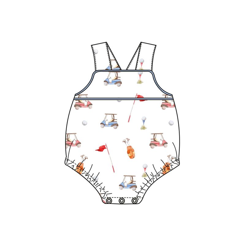 Golf Printed Bubble
