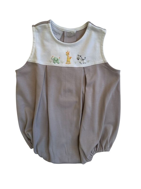Mini Baby Safari Boy Romper