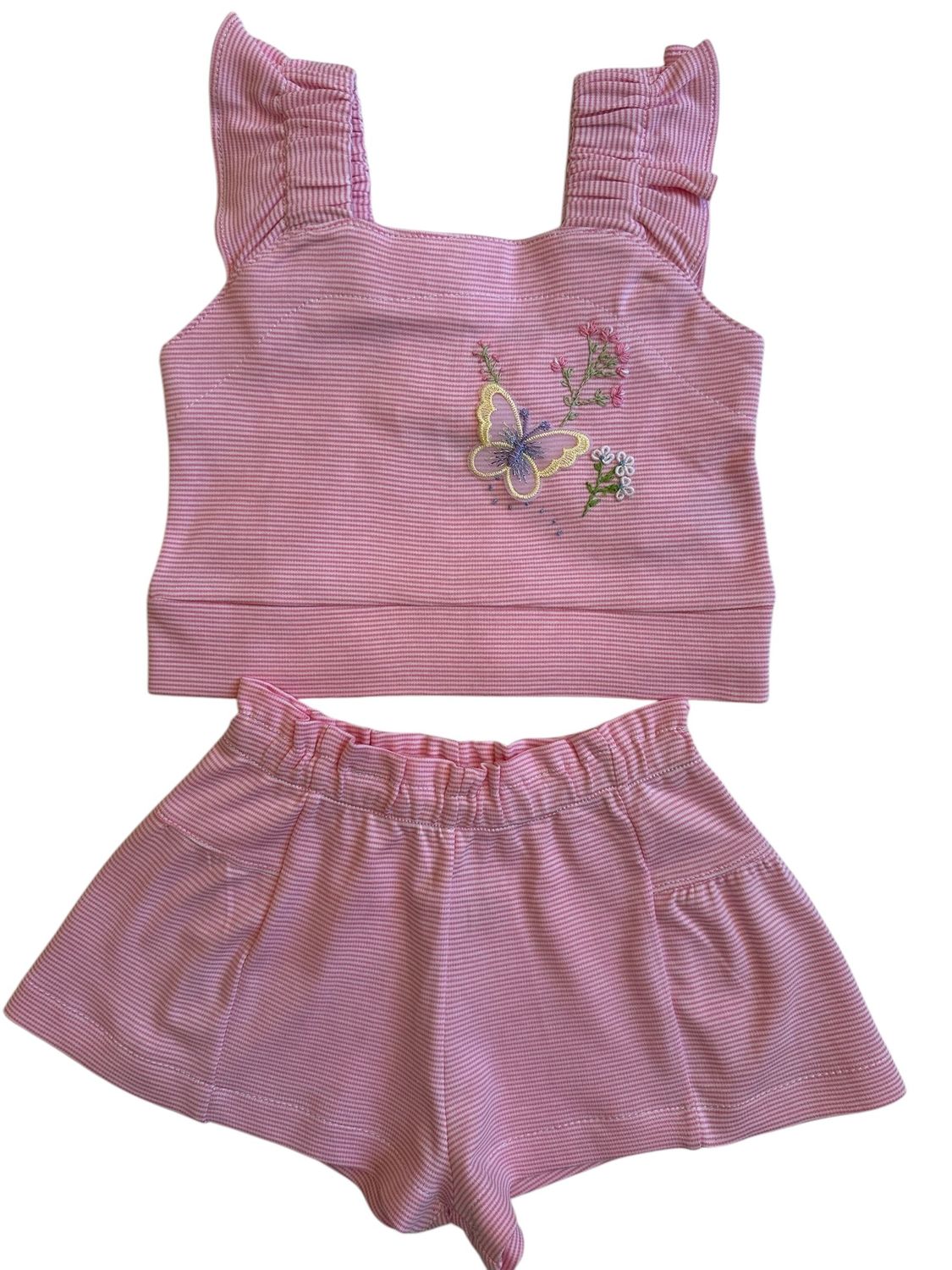 Lacy Wings Middy Short Set