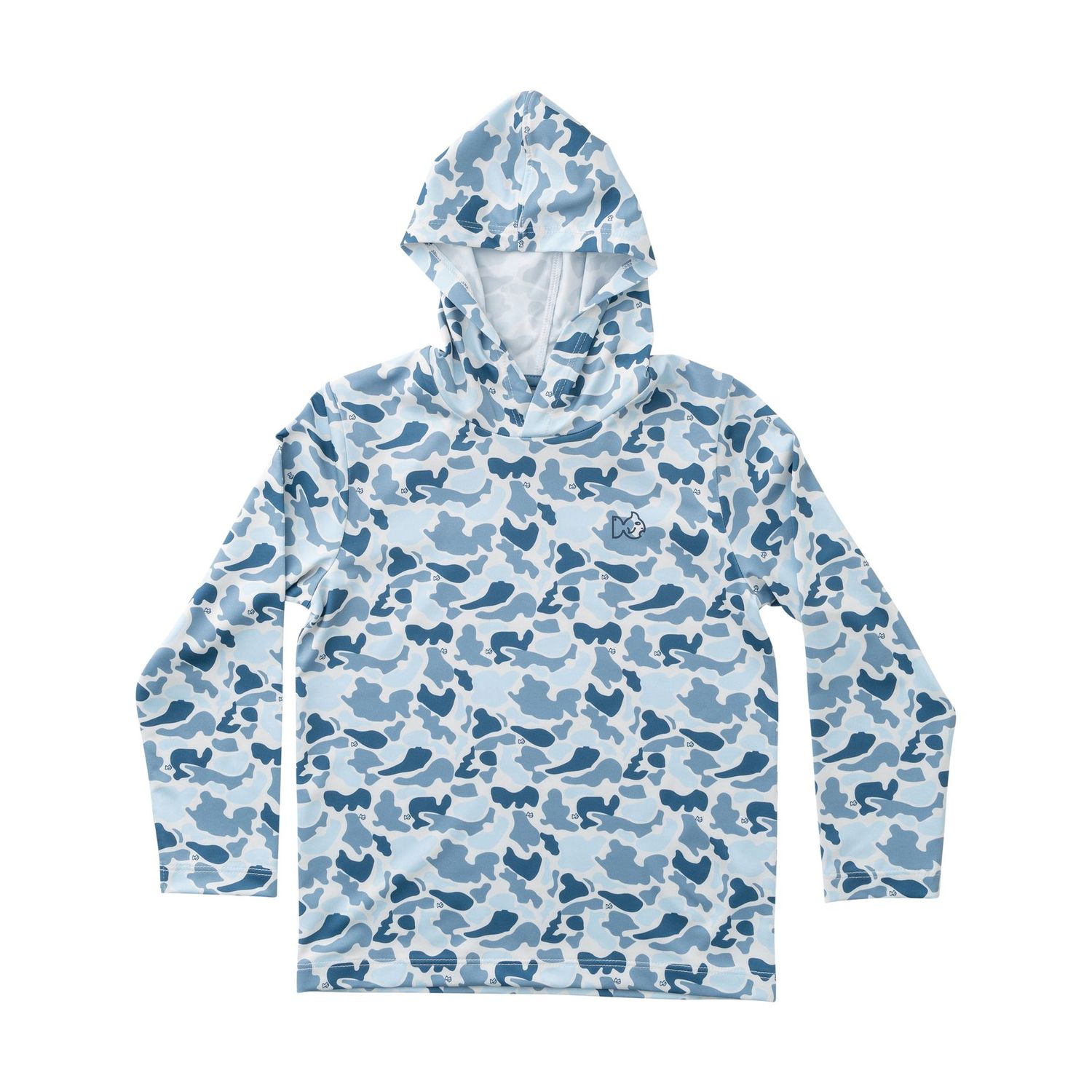 Pro Performance Hoodie - Blue Break Point Camo
