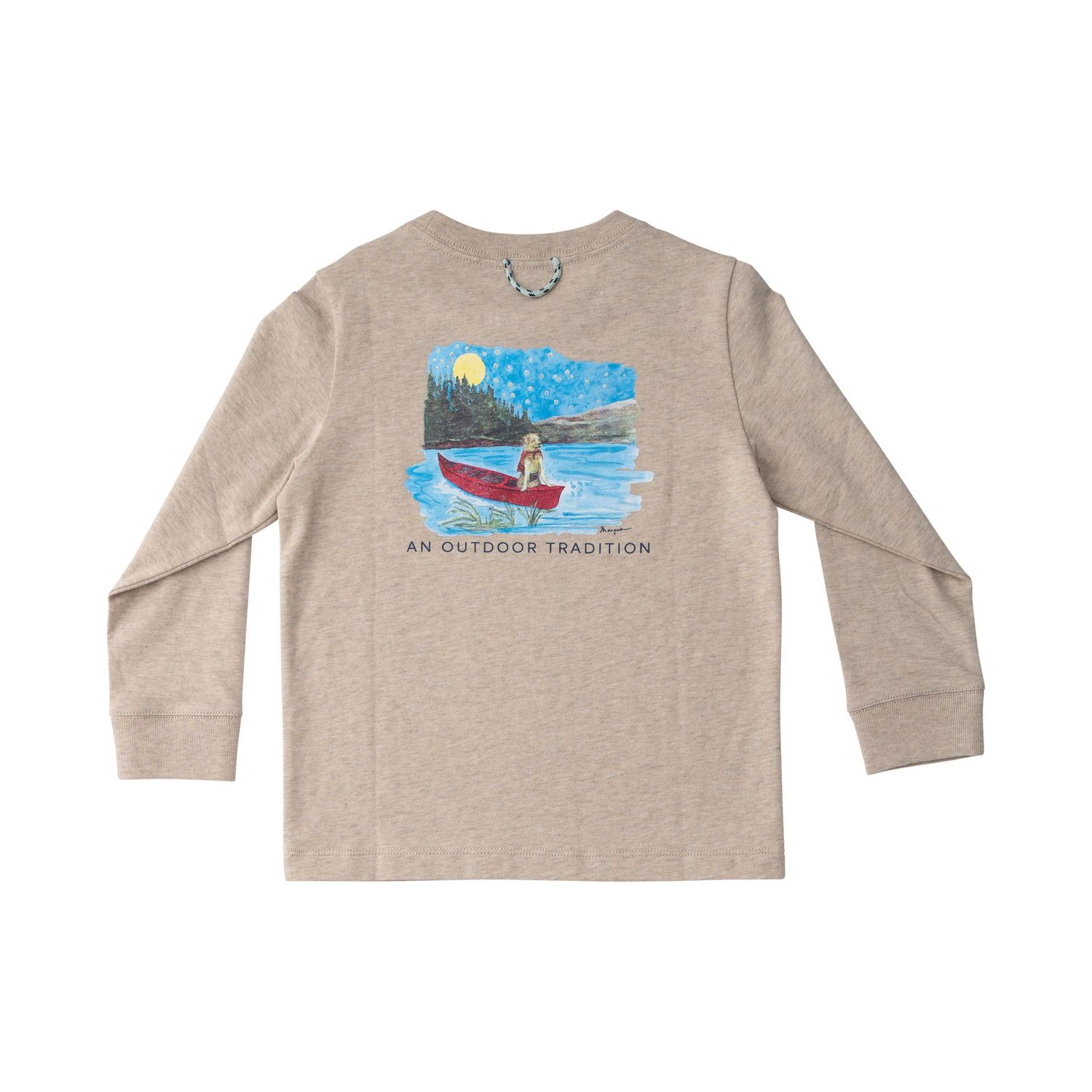 Trench Coat Heather Cotton Tee