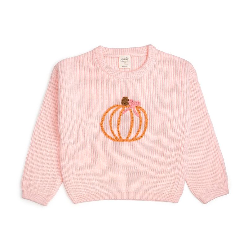 Coquette Pumpkin Kint Sweater