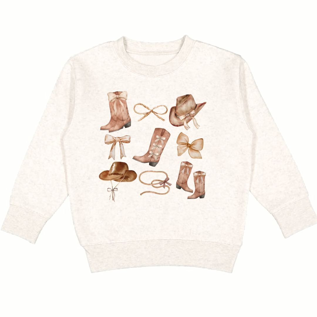 Cowgirl Cutie Sweatshirt - Natural