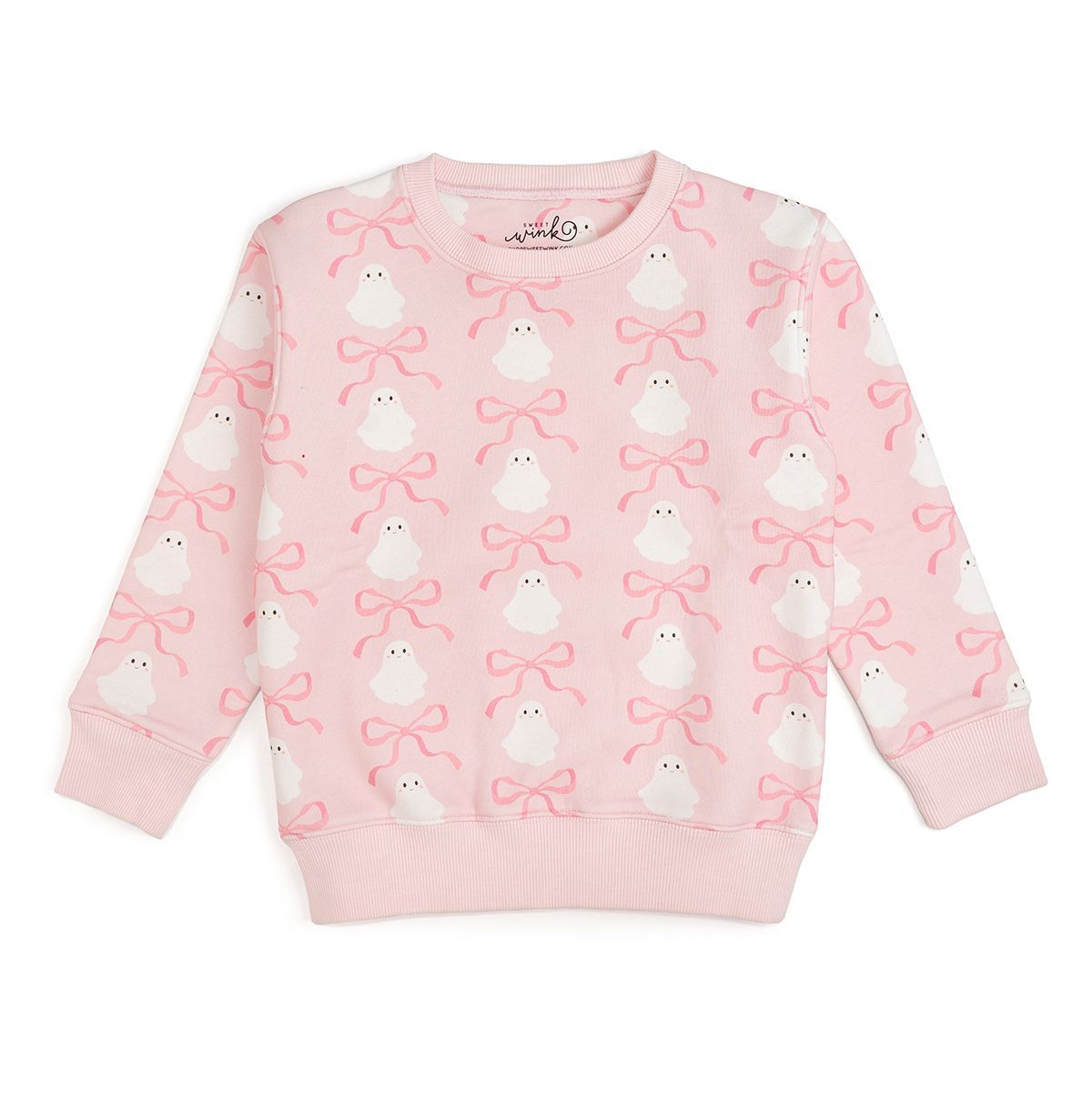 Coquette Ghost Halloween Sweatshirt
