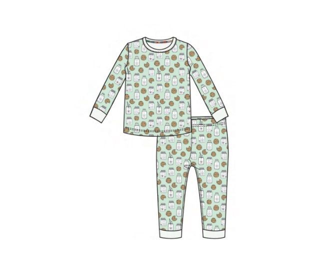 Milk and Cookies 2 pc Pajamas