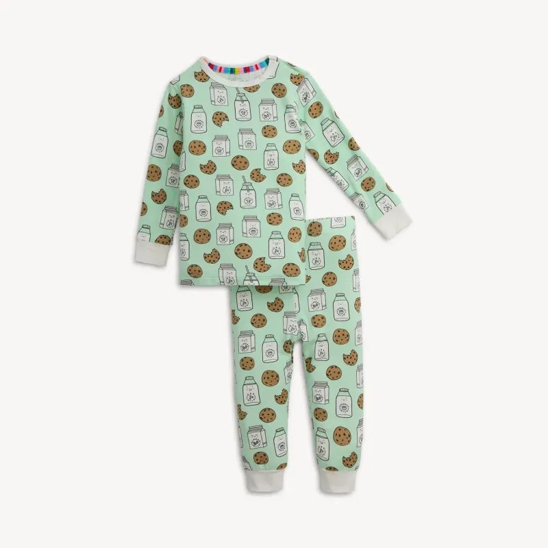 Milk and Cookies Magnetic 2 pc Pajamas