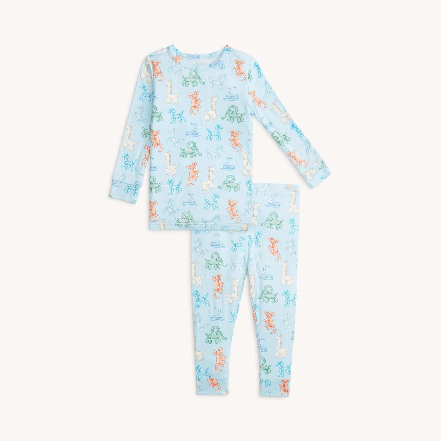 Blue Party Animals Glow In The Dark Magnetic Pajamas