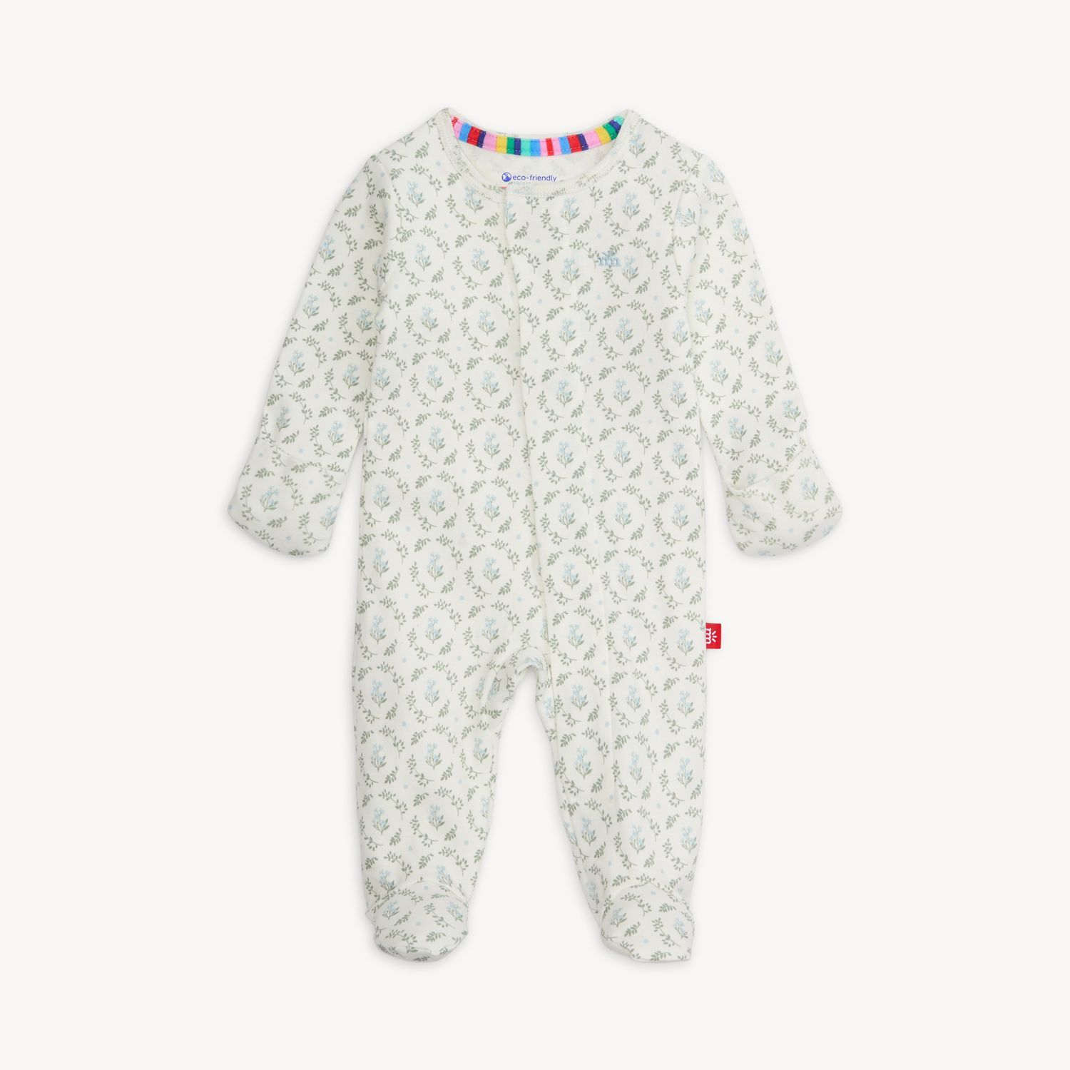 Eloise Organic Cotton Magnetic Footie