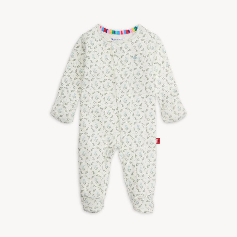 Eloise Organic Cotton Magnetic Footie