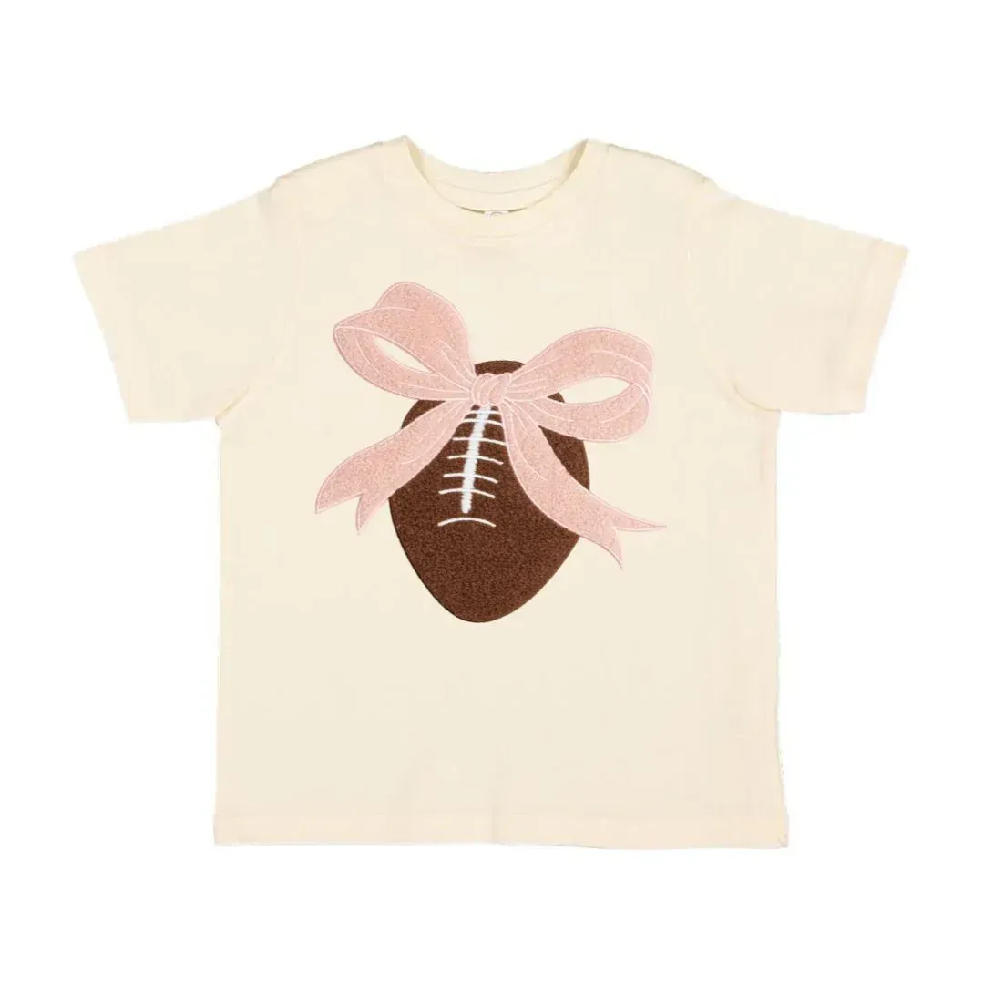 Coquette Football Patch Short Sleeve T-shirt