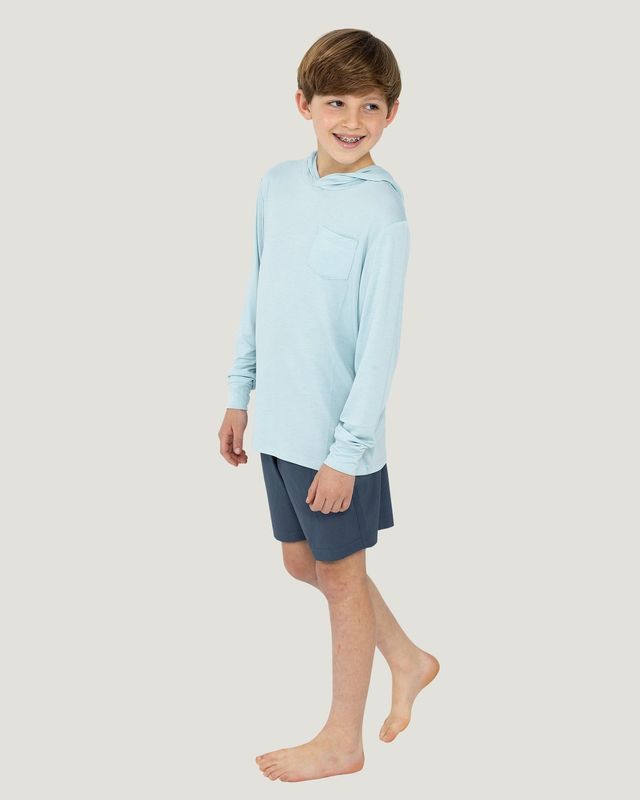 Bamboo Shade Hoodie - Tide Pool