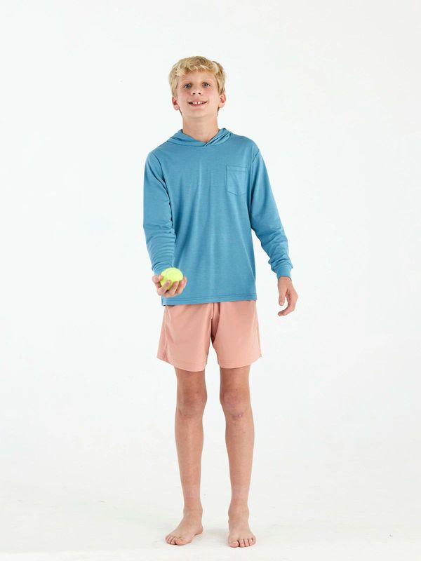 Bamboo Shade Hoodie - BLuestone