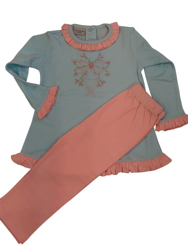 Whispy Bow Pant Set Whispy Bow Pant Set