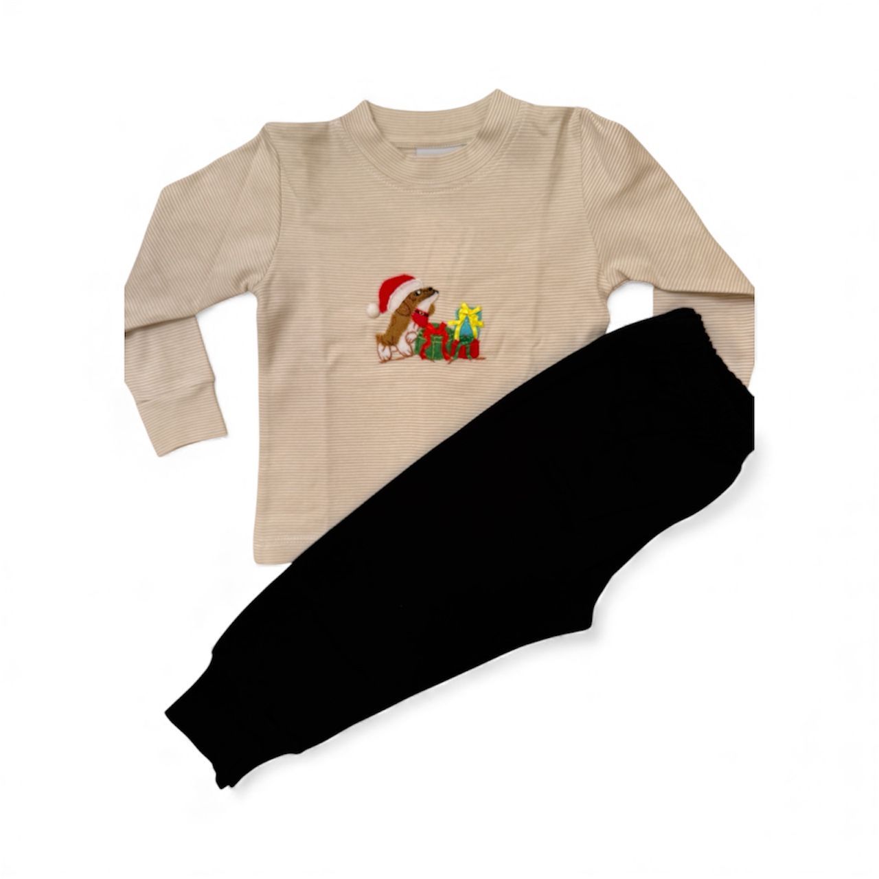 Snuffles Holiday Pant Set