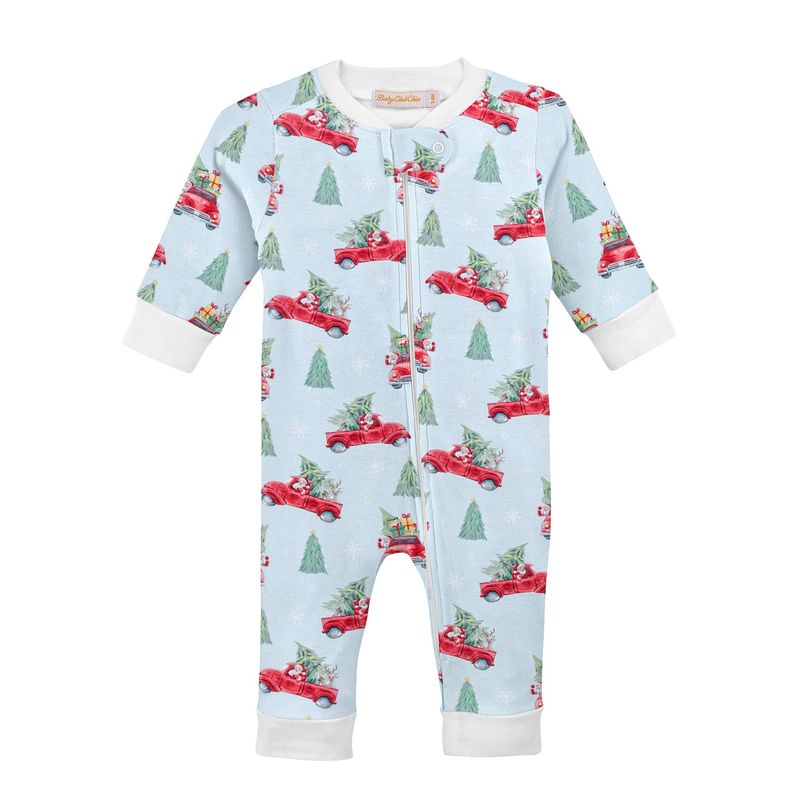 Santa's Coming Zipped Coverall Santa's Coming Zipped Coverall