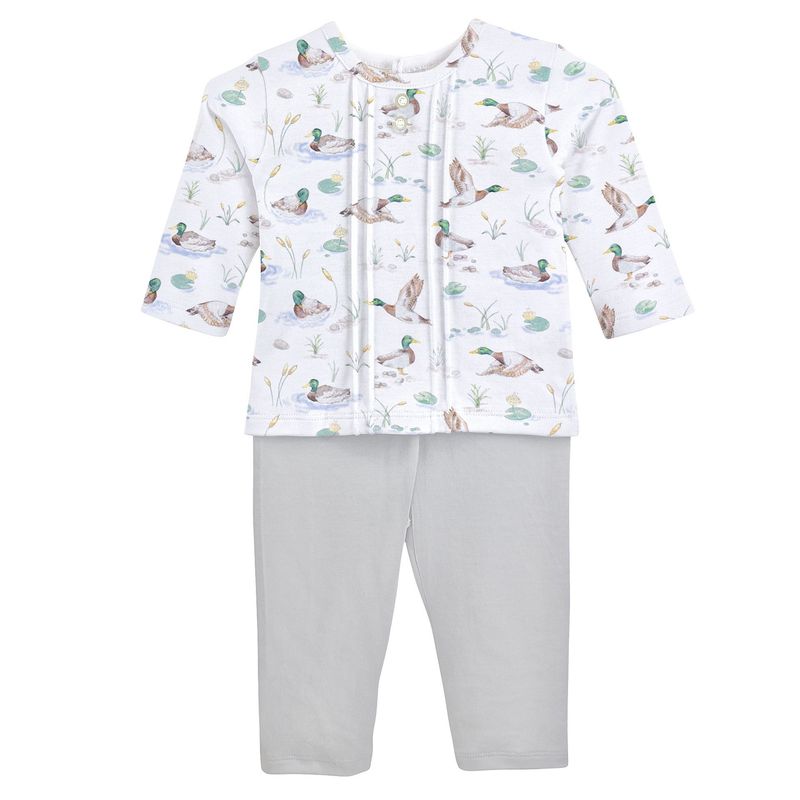 Mallard Ducks Printed Tee and Pant Set Mallard Ducks Printed Tee and Pant Set
