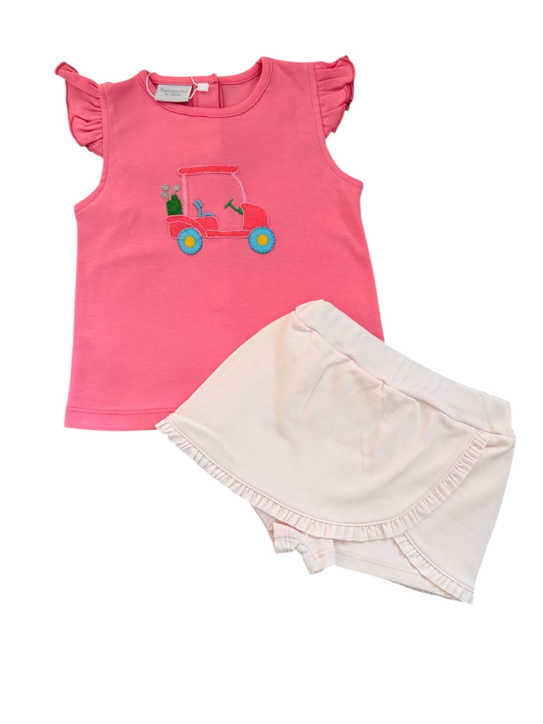 Putting Pink Skort Set