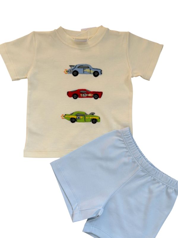 Racing Cars Short Set
