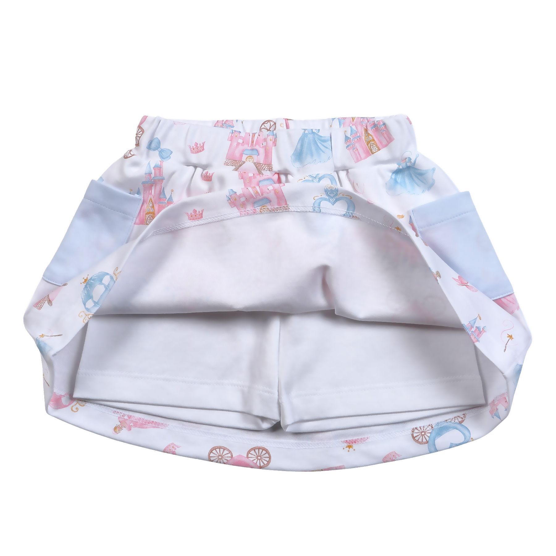 Princess & Castles Pima Skirt w/ Shorts
