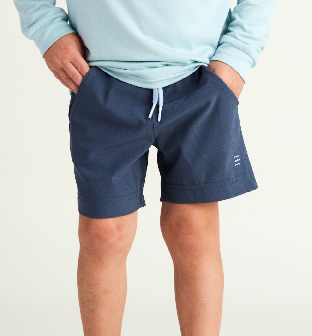 Boys Breeze Short - Blue Dusk II