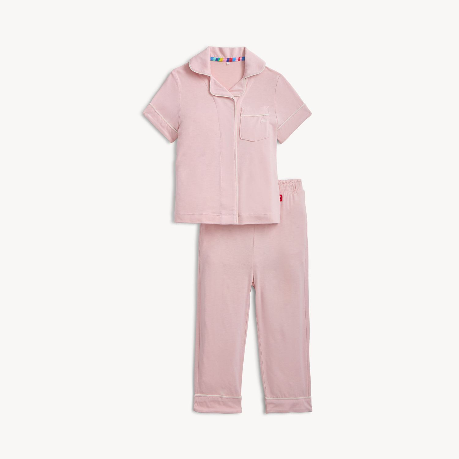 Blush Pink Magnetic S/S Pant PJ