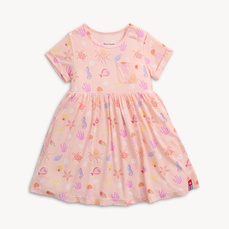 Deep Chic Pink Magnetic Pocket Dress Deep Chic Pink Magnetic Pocket Dress