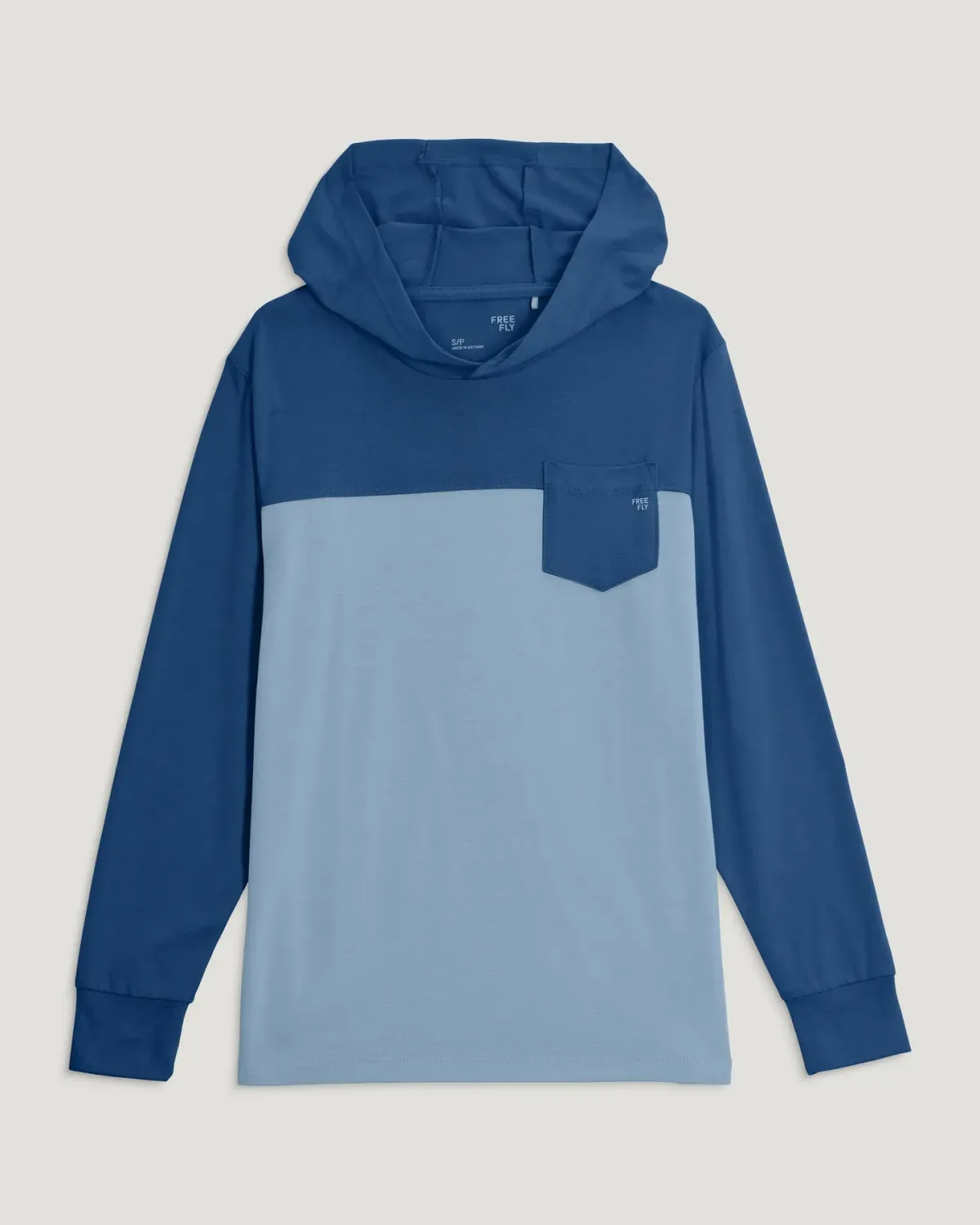 Colorblock Shade Hoodie Youth - True Navy / Blue