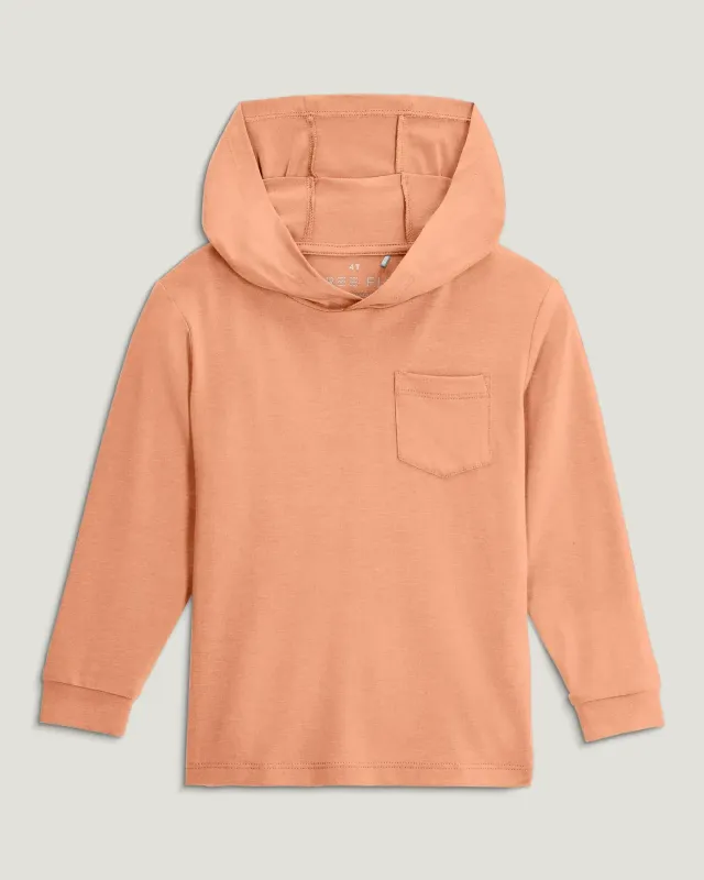 Bamboo Shade Hoodie - Tropical Orange