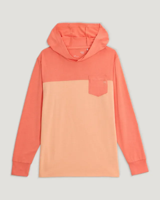 Bamboo Shade Hoodie Toddler - FLamingo / Coral Bamboo Shade Hoodie Toddler - FLamingo / Coral