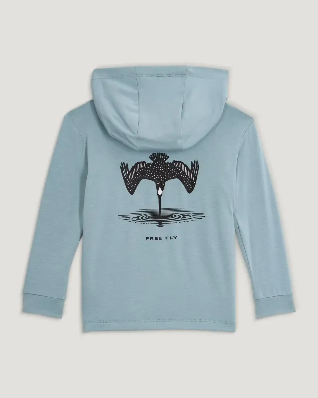 Bamboo Shade Graphic Hoodie Toddler - Dive Bomb Ocean Bamboo Shade Graphic Hoodie Toddler - Dive Bomb Ocean