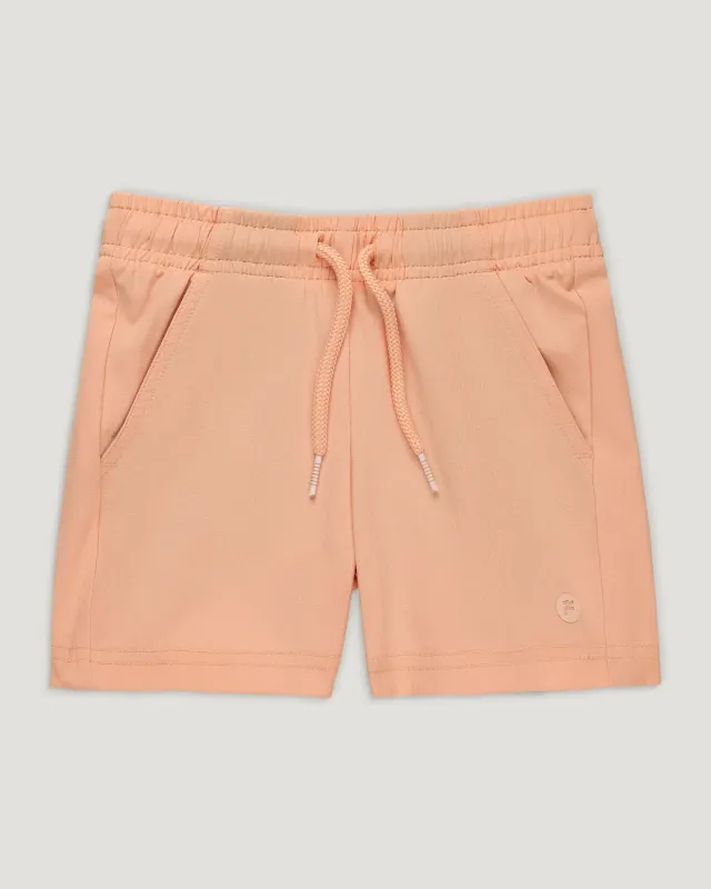 Breeze Short Toddler - Coral Peach Breeze Short Toddler - Coral Peach
