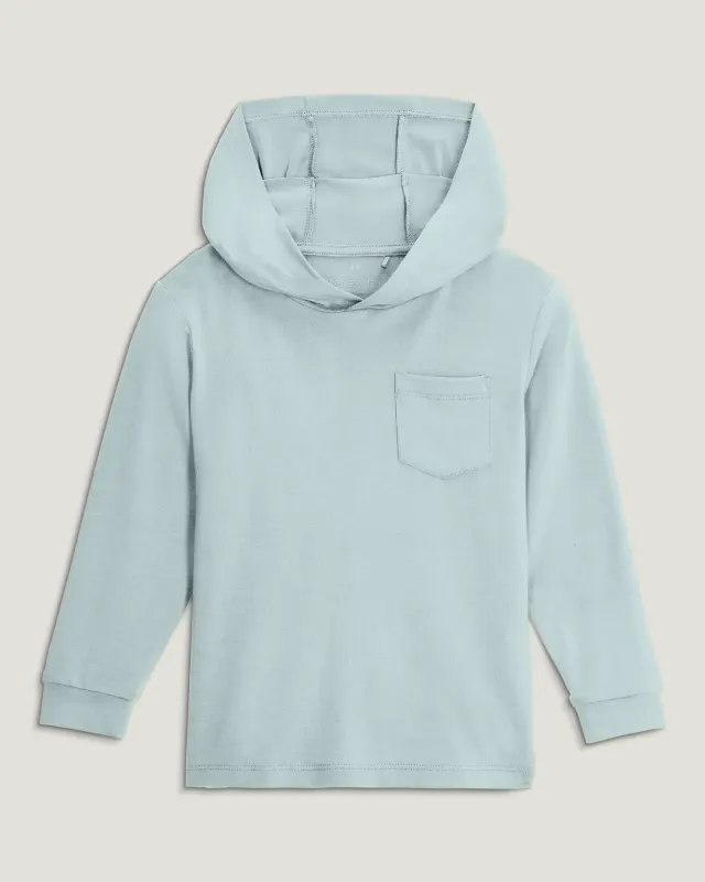 Bamboo Shade Hoodie - Ocean Mist
