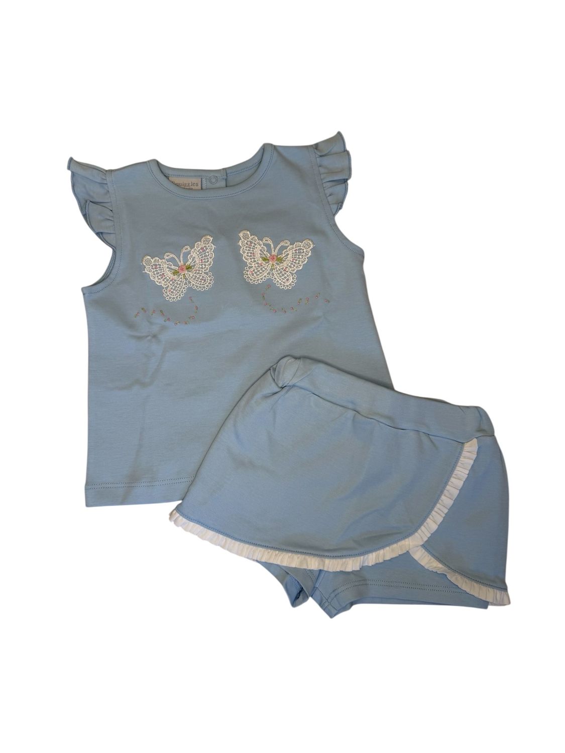 Lacy Flutters Skort Set