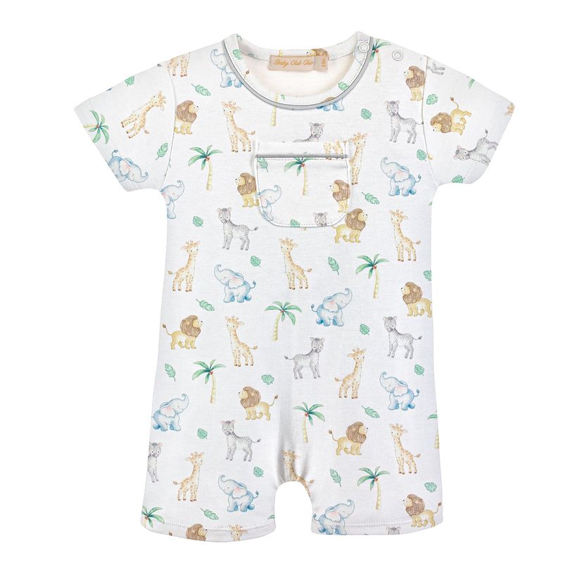 Little Safari Romper w/ Pocket