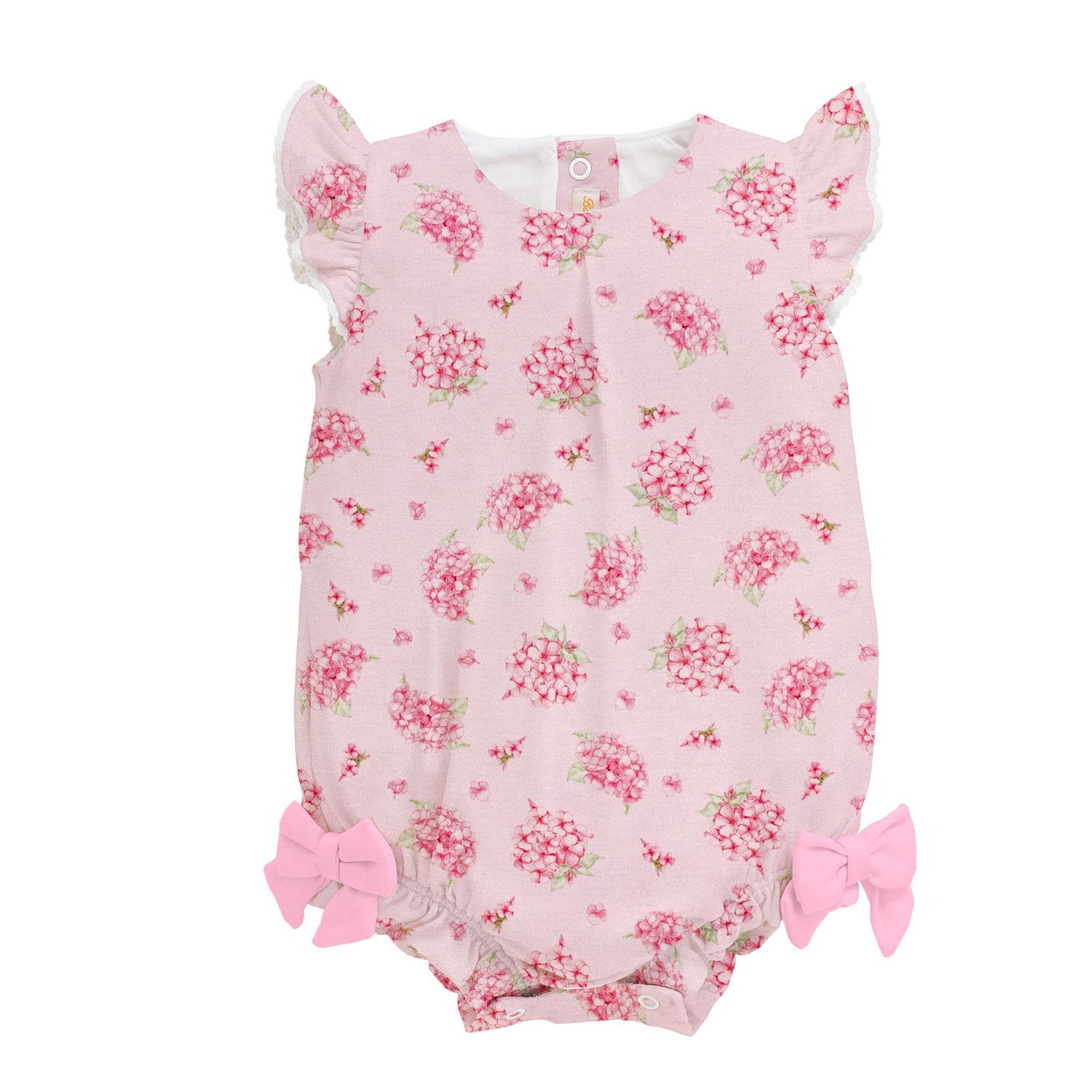 Soft Hydrangeas Bubble w/ Bows